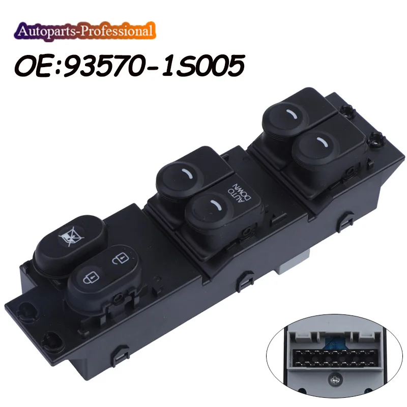 High Quality Master Electric Power Window Switch 935701S005 93570-1S005 For Hyundai HB20 Car Auto accessorie