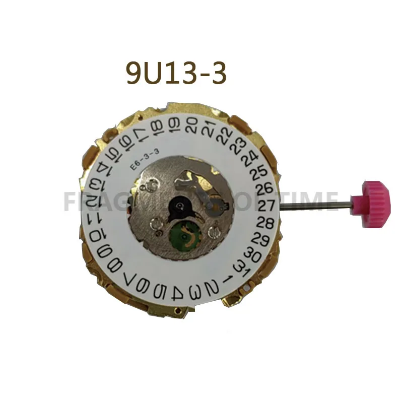 Il giappone ha importato 9 u13 calendario singolo data 3/6 movimento al quarzo giapponese parti di ricambio per macchine per la riparazione di orologi