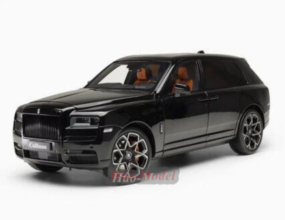 1/18 For Rolls-Royce Cullinan BB Alloy Diecast Model Car Kids Simulated Toys Boys Birthday Gifts Hobby Display Collection Black