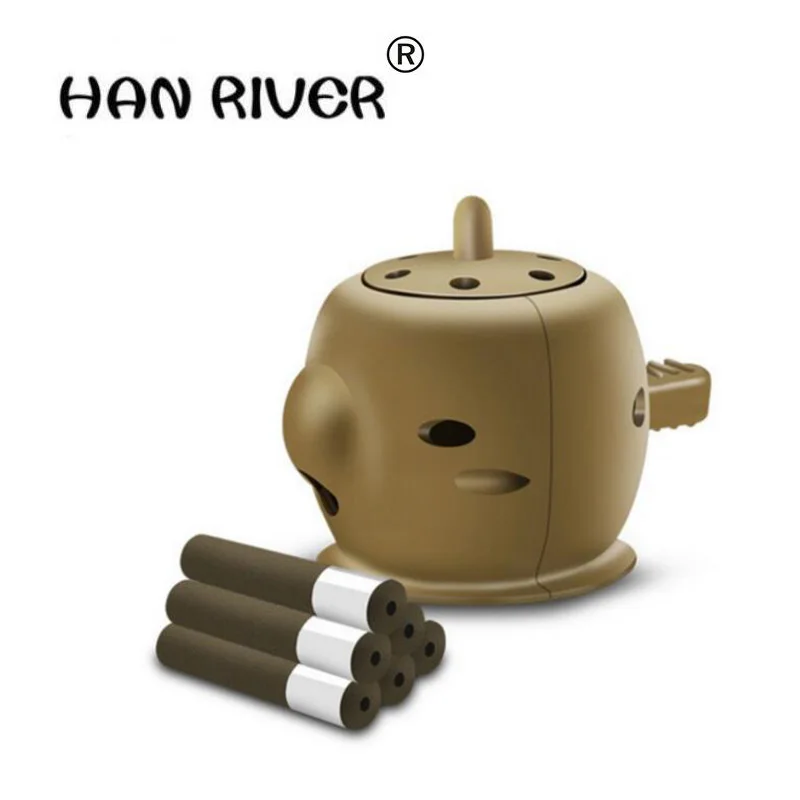 HANRIVER 1 قطعة صندوق الكى وعاء أنبوب لصق استبدال Moxa عصا الجسم الراحة الاسترخاء الوخز بالإبر لينة العناية بالحرارة العلاج الألم