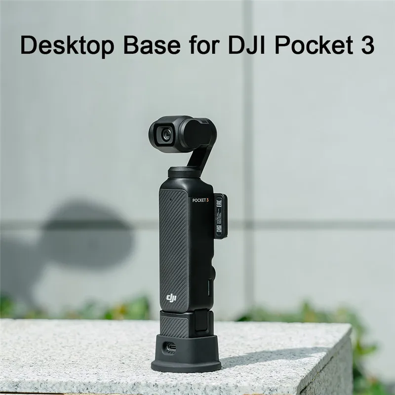 Desktop Base For DJI Pocket 3 Quick Release Mount for Osmo Pocket 3 Handheld Gimbal Base Stand Accessories