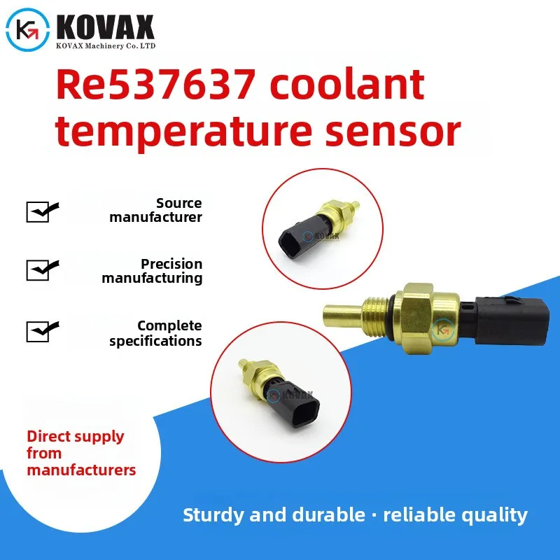 

spot John Deere coolant temperature sensor RE537637 excavator mechanical parts supply