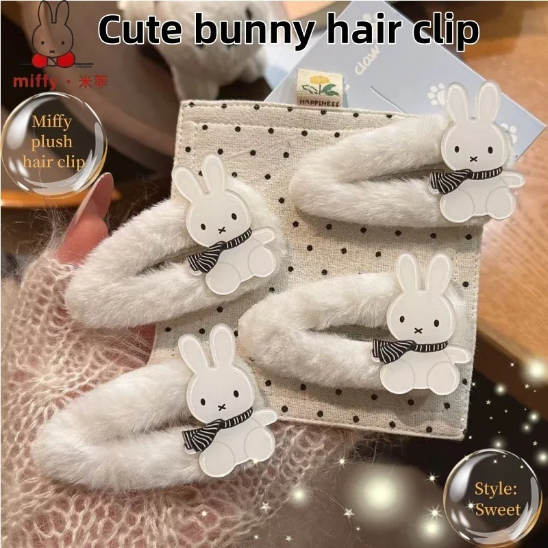 Light Light Green Four-Leaf Clover & Bunny Seamless Duckbill Clip, Sweet Bangs Hairpin, Cartoon Hair Accessory - Aliexpress Deal