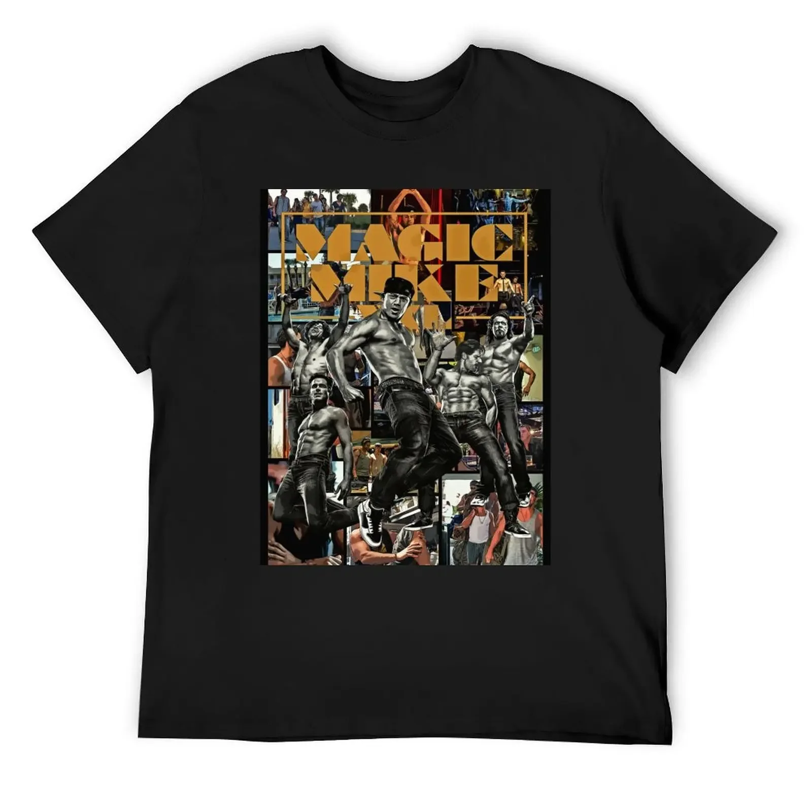 

XXL - Magic Mike T-Shirt korean fashion customizeds clothes vintage cotton t shirt men