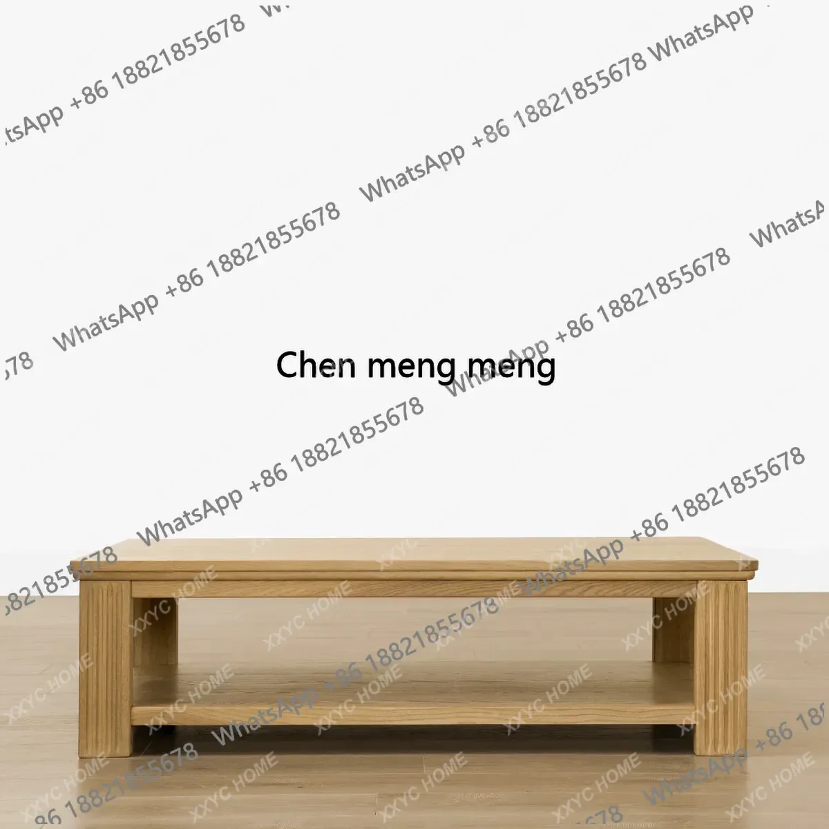 AA country old solid wood coffee table French antique living room rectangular coffee table