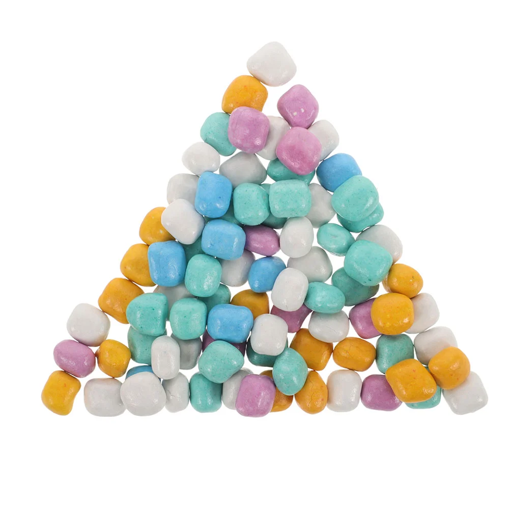 Children's Sand Toys Decorative Rocks for Vase Play Sensory Table Bulk Pebbles Colored Kids Outdoor