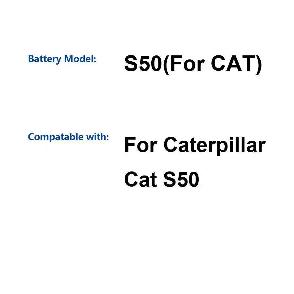 

Stable For Caterpillar Cat S50 Mobile Phone Battery 2680Mah