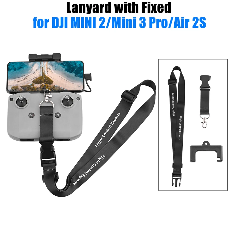 Lanyard Neck Strap Fixed Clip Hook for DJI MINI 2/Mini 3 Pro/Air 2S/Air 2/DJI Mavic 3 RC-N1 RC-N2 Remote Controller  Accessories