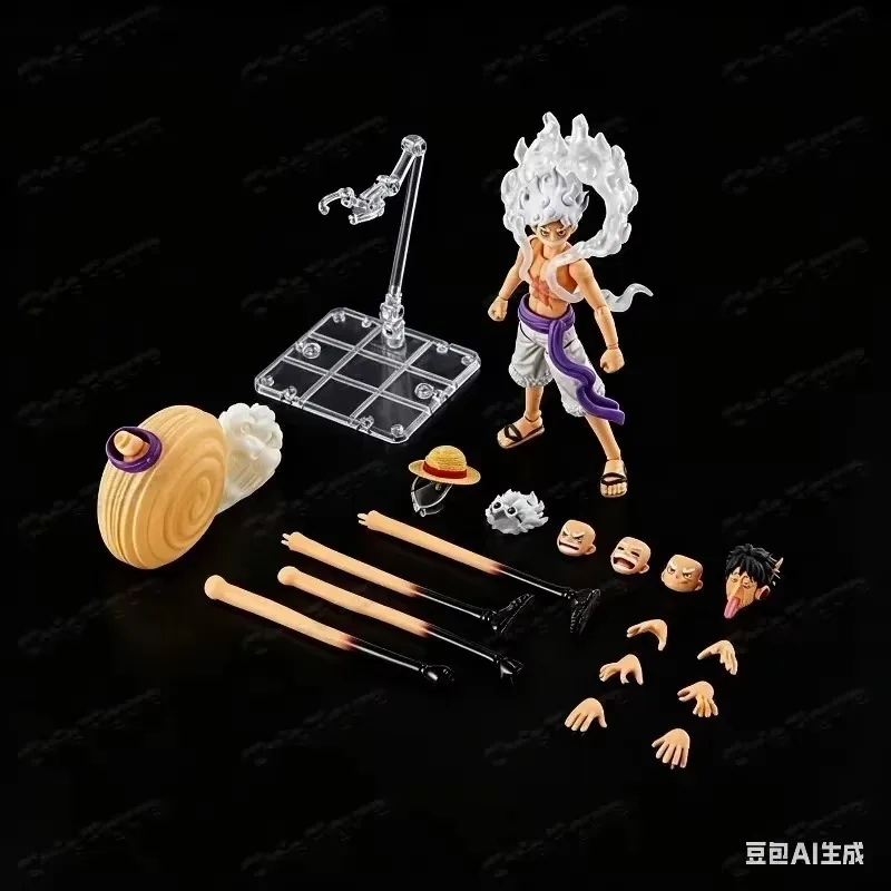 

In Stock S.H.Figuarts One Piece MONKEY.D.LUFFY GEAR5 FUTURE ISLAND EGGHEAD Figures Action Figure Collection Gift