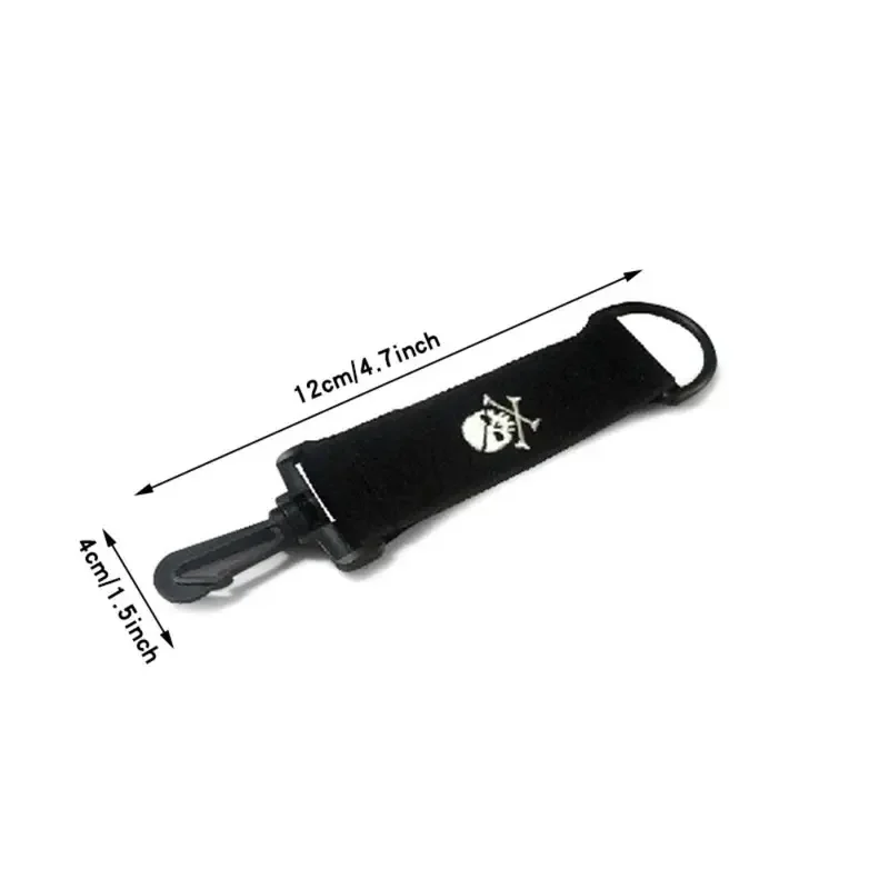 Skull Polyester Sports Balls Hands Cleans Golf Towel Carabiner Magic Tape Cleaning Towel Golf Wiping Cloth Golf Cleaning Towel - view 6