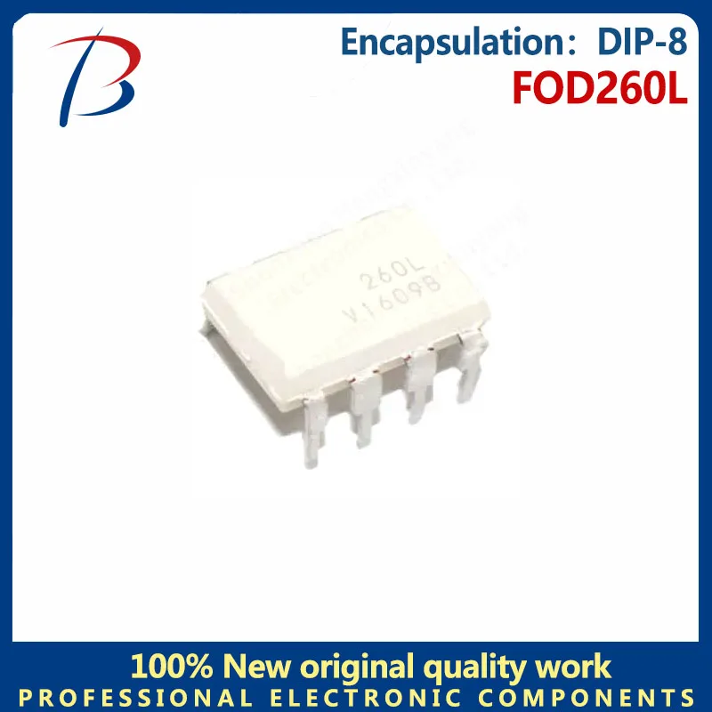 10 cái các fod260l gói Dip-8 DC đầu vào logic cổng đầu ra quang Coupler quang isolator