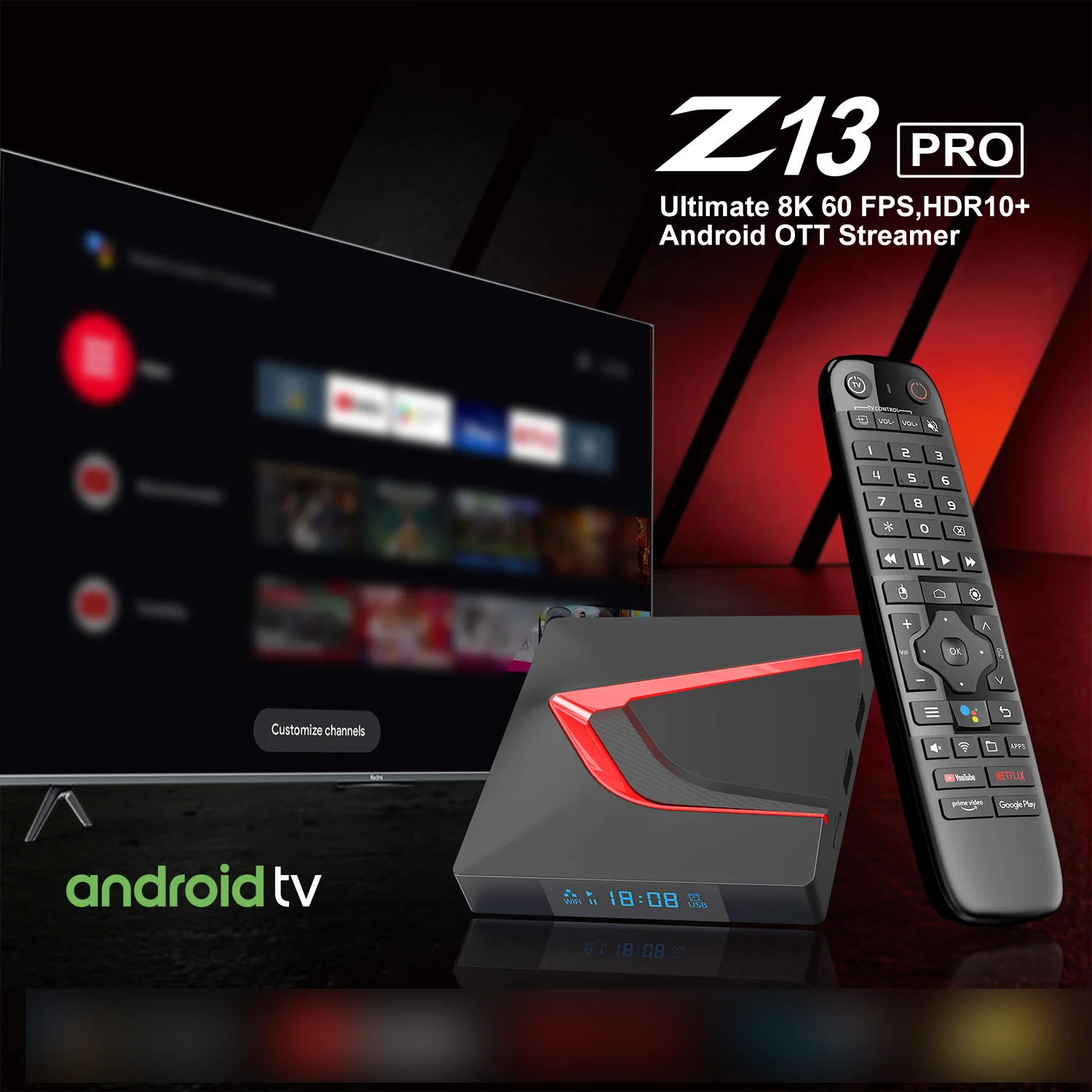 TV TV Box Smart Android 14 4+32GB TOPLEO Z13 Pro 4K Decode Dual WiFi BT Voice Remote Home Media Player Supports Netflix & YouTube - Aliexpress Deal