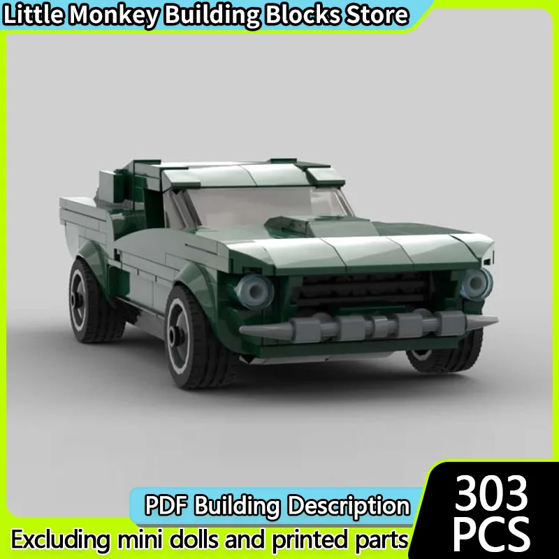 

Speed Racing Car Model MOC Building Bricks Virtual Racing Car Modular Technology Children Holiday Gifts Assemble Toys Suit