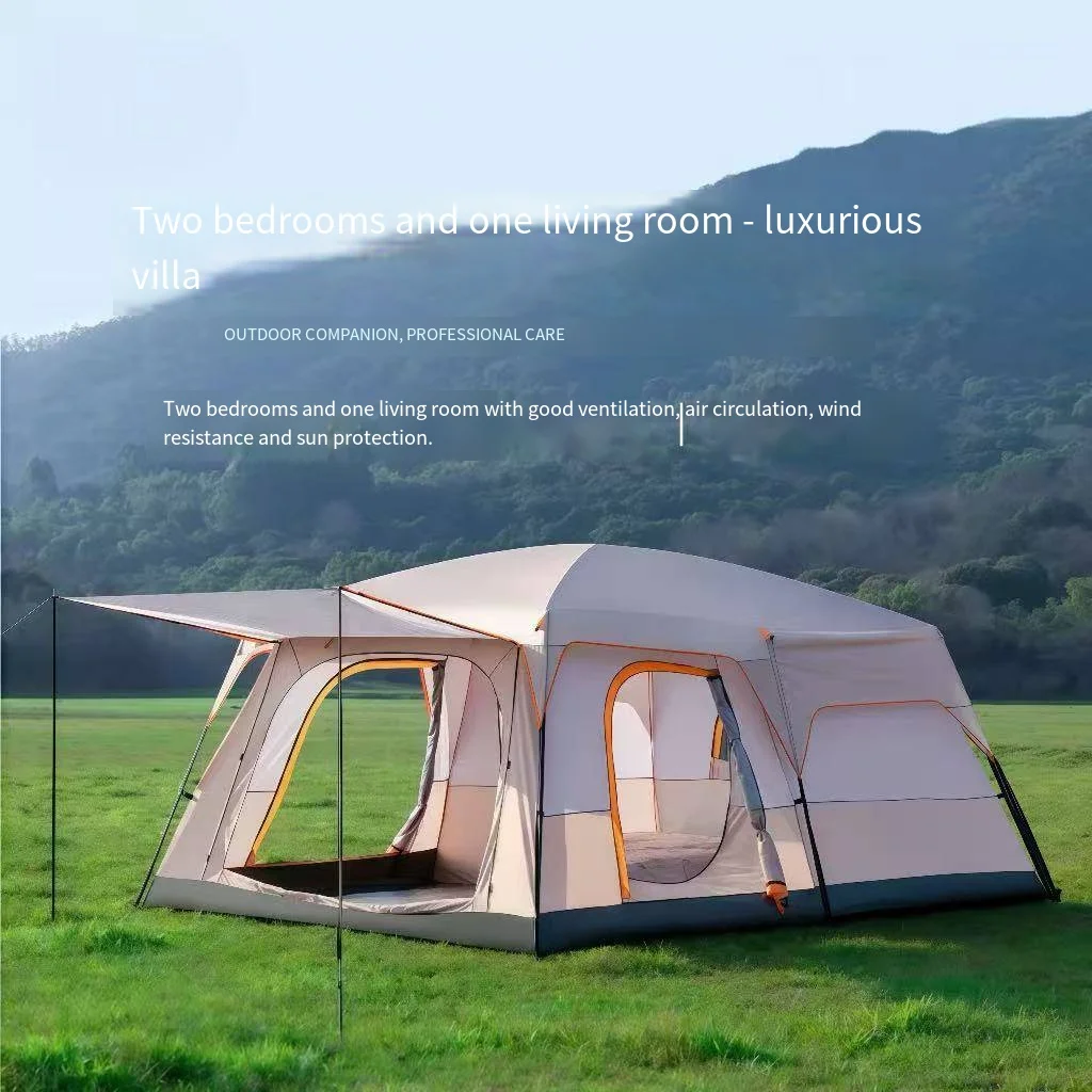 

Factory Manufacturer Outdoor Camping Tents Manufacturer Wholesale 4-6 5-8 8-12 Person Oxford Fabric Tents