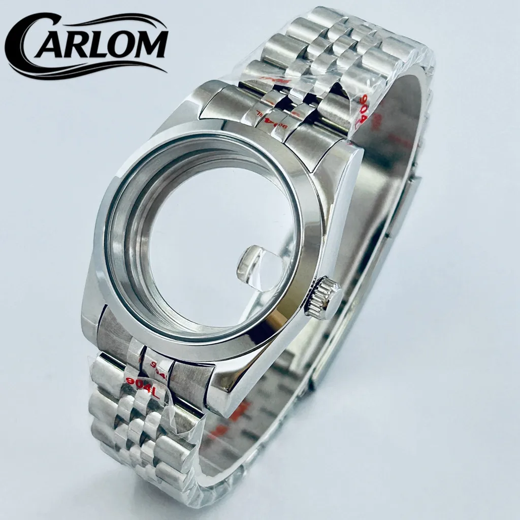 

Корпус для часов 36 мм/40 мм, подходит для механизмов NH34, NH35, NH36, NH38, NH39, NH70, NH72, ETA2824, PT5000, водонепроницаемый, с сапфировым стеклом, безель с фаской Jubilee Bevel Edge.