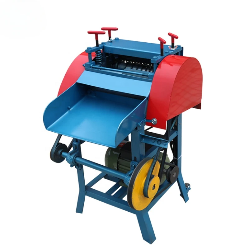 

Wire Cable Stripper Stripping Machine Scrap Copper Cable Pelling Crusher And Separator Recycling Machine