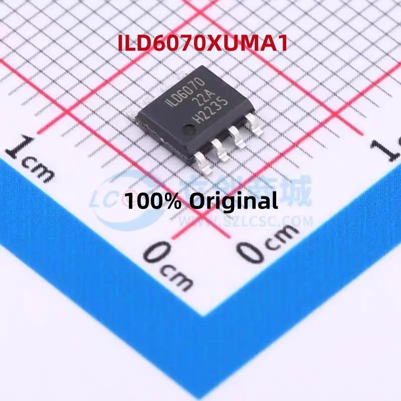 5PCS 100% New ILD6070XUMA1 ILD6070 ILD8150E  SOP-8 Brand New Original Chips ic