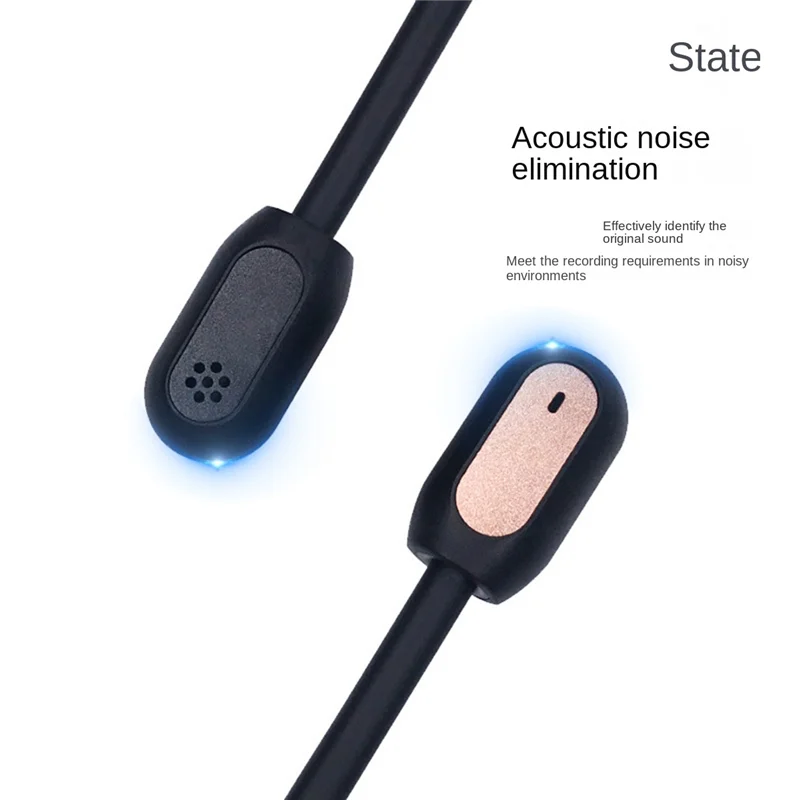 Bfylw acessórios de fone de ouvido com redução de ruído microfone plugue de 3.5mm para fones de ouvido bose qc35 qc35ii com microfone
