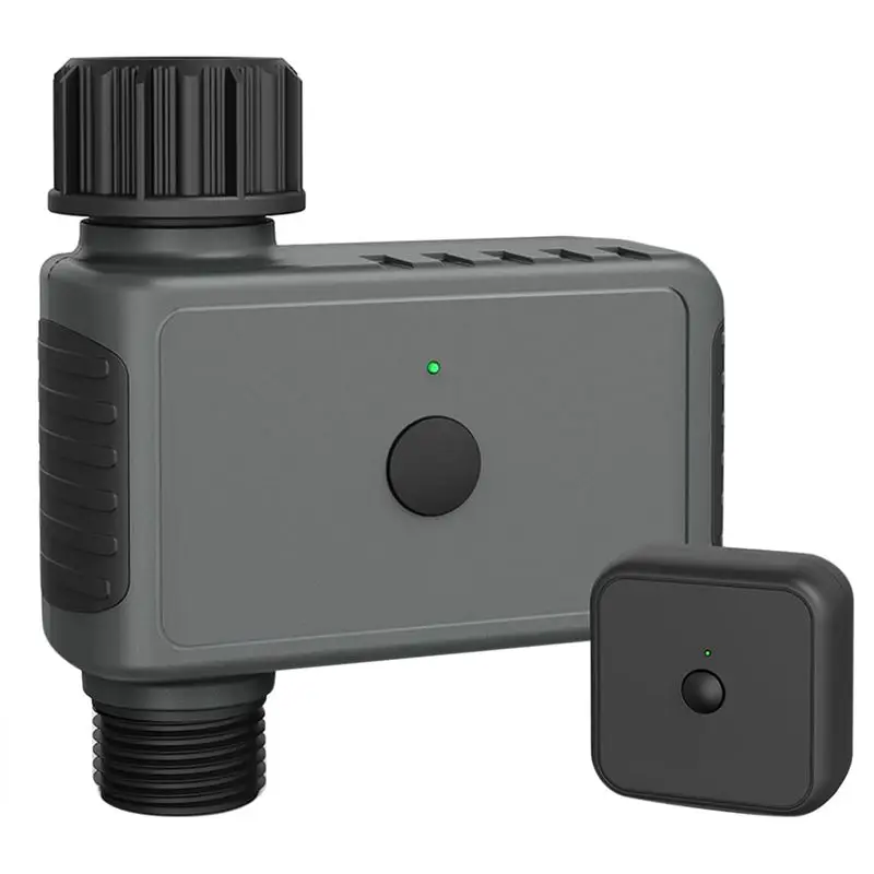 

Easy Use Automatic Sprinkle Timer Remote Controlled Garden Watering System Smart Irrigation Hose Control Unit US Plug