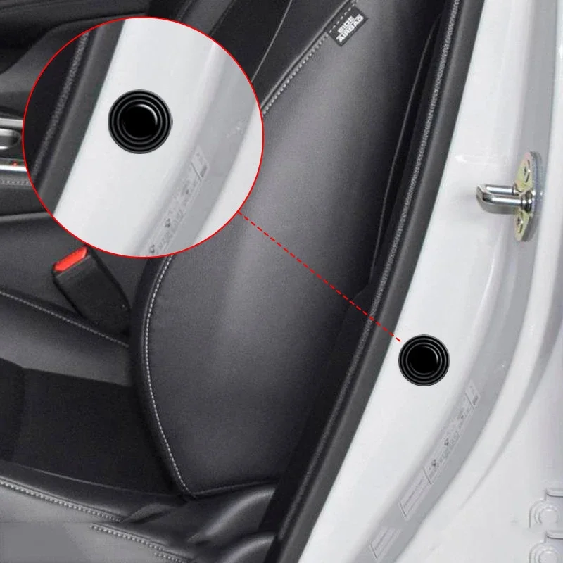 Car Door Shock Absorber Gasket Anti-collision Silicone Pads Universal Anti-shock Closing Door Sticker Soundproof Buffer Gasket