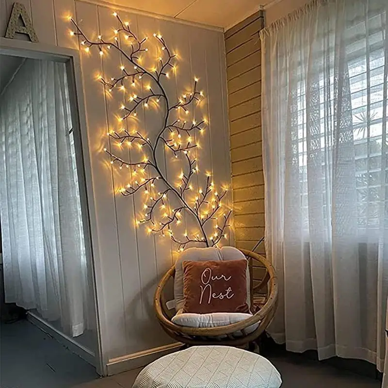 

Enchanted Willow Vine Lights Twinkling Tree Enchanted Wall Decoration Vine Lights Enchanted Wall Decoration Vine Lights LED