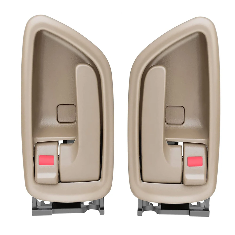 

Beige Car Interior Door Handle Front/Rear Left Right for Toyota Avalon 2000-2004 For Sequoia 2001-2007 For Tundra Crew Cab 04-06