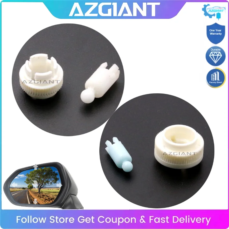 

AZGIANT Car Mirror Blind Spot Side Rear View Adjust Motor Inner Gear for Toyota Land Cruiser Vulnerable Parts Repair Kits