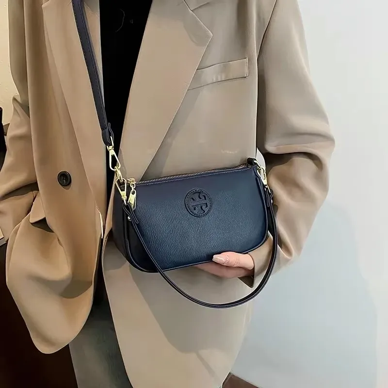 

Designer Paris Fashion Shopper Bag - Unique Leather Crossbody Messenger with Chain Strap Vintage Minimalist Large Capacity Tote