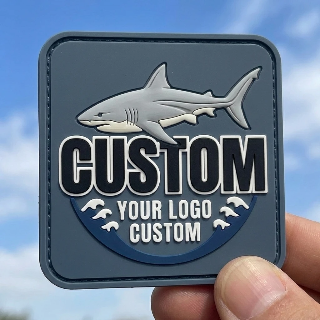 3D Printing Logo - لوازم صناعة القبعات، ملصقات مطاطية مخصصة