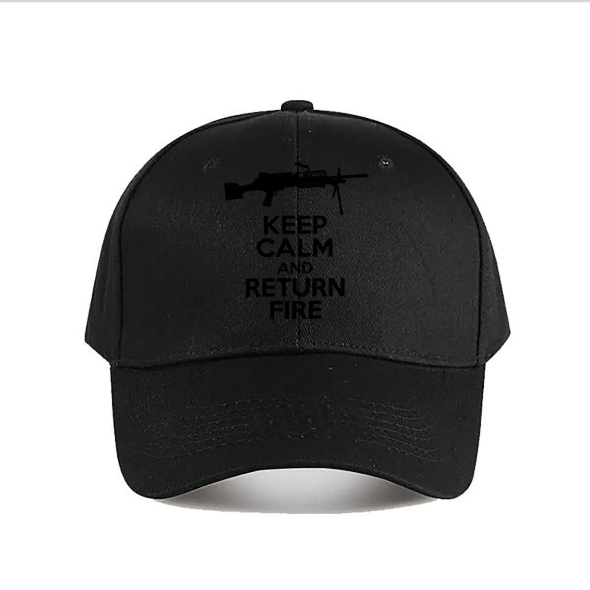 

Military Motto Keep Calm Art Print Baseball Cap