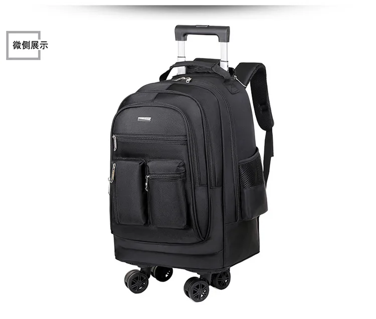Business-Rucksack für den Außenhandel, Großer Multifunktionaler Doppel-Rucksack, Studentenrucksack, Leichtgewichtig – Detail 26