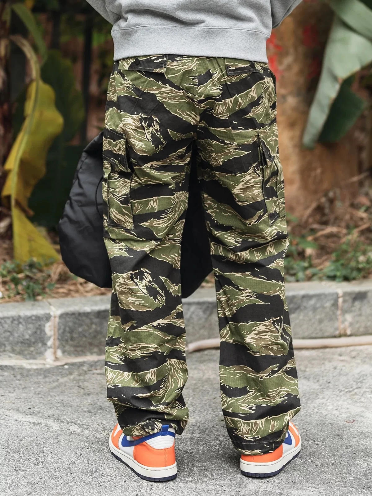 Non Stock JWD Pattern Tiger Stripe Camo Pants TCU Ripstop Men's Cargo Trousers