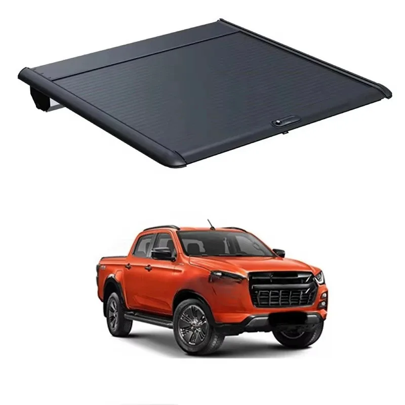 

Aluminum Alloy Manual Pickup Truck Roller Lid Shutter Cover Dmax D Tonneau Cover