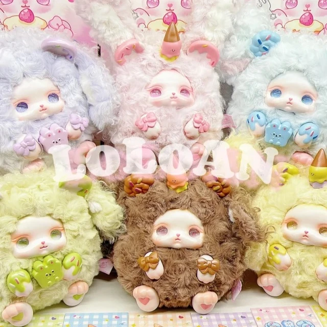

Loloan слепая коробка Loloan Dessert Series Mystery Box Kawaii виниловая кукла милые фигурки сумка-сюрприз кулон брелок подарочные игрушки