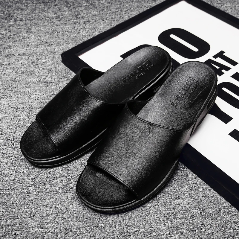 

2025 мужские летние высококачественные домашние и уличные тапочки, сандалии на воздушной подушке, легкие дышащие удобные туфли в парном стиле