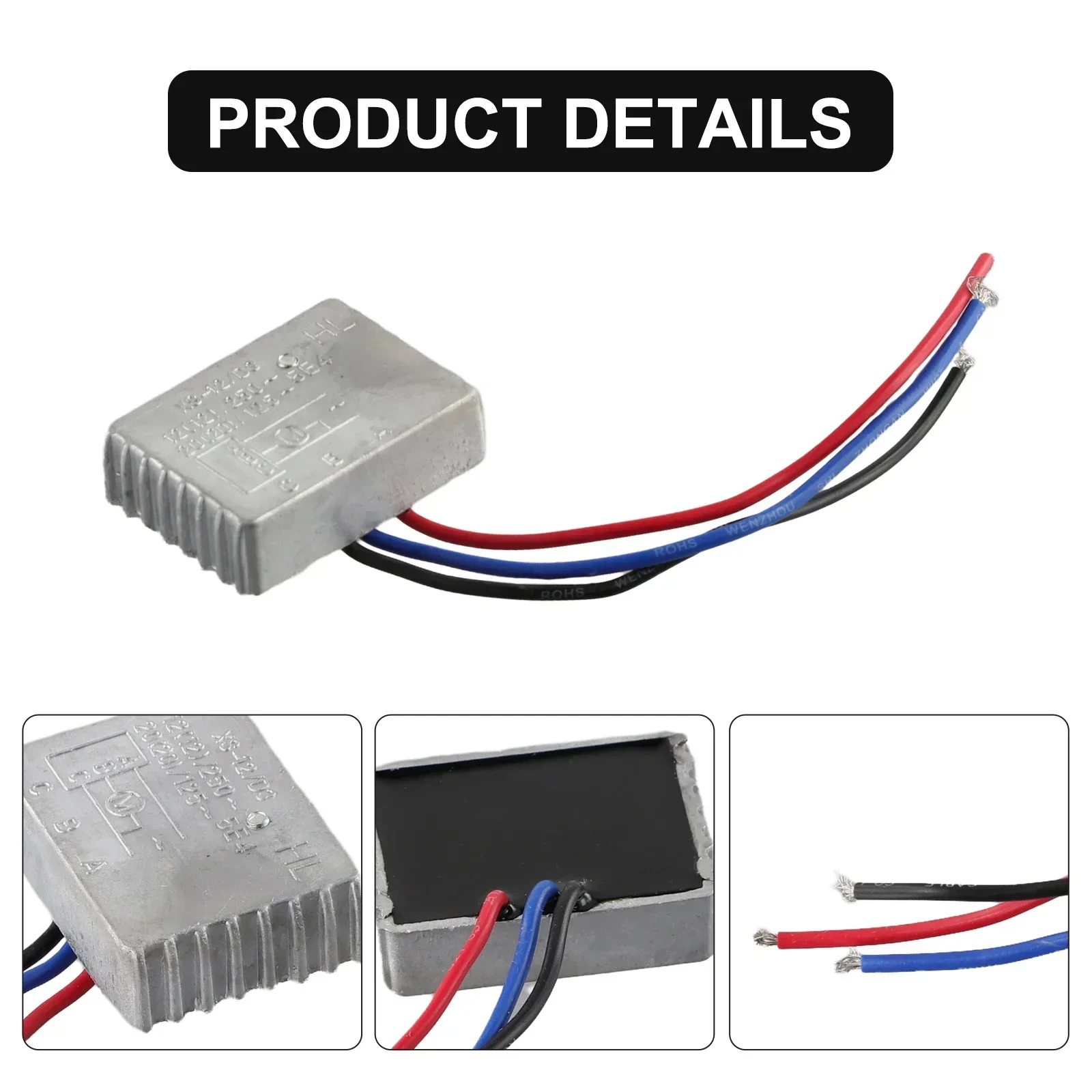 1pc Soft-start Current Limiter 230V To 12-20A Retrofit Module Soft Startup Current Limiter Power Tools Replacement Parts