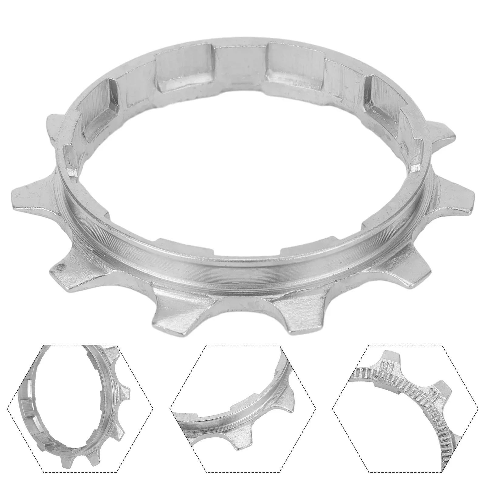 Road Mountain Bike Cassette Cog 8 9 10 11 Speed 11 12 13T Tooth Steel Freewheel Parts Bicycle Sprocket Accessories