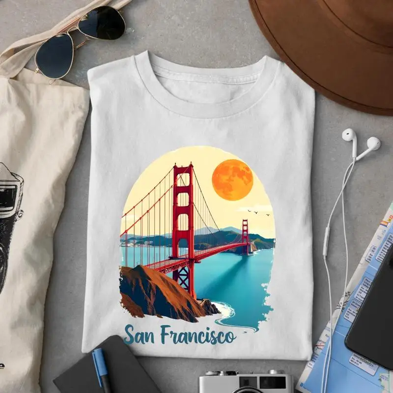 

Футболка San Francisco Adventure Urban Merchandise NYC Travel Merch
