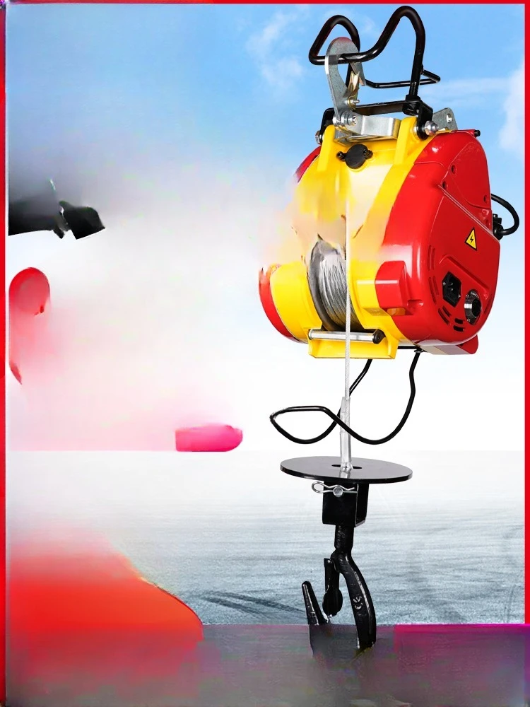 220V huishoudelijke kleine hijsairconditionerkraan, artefact micro-lift