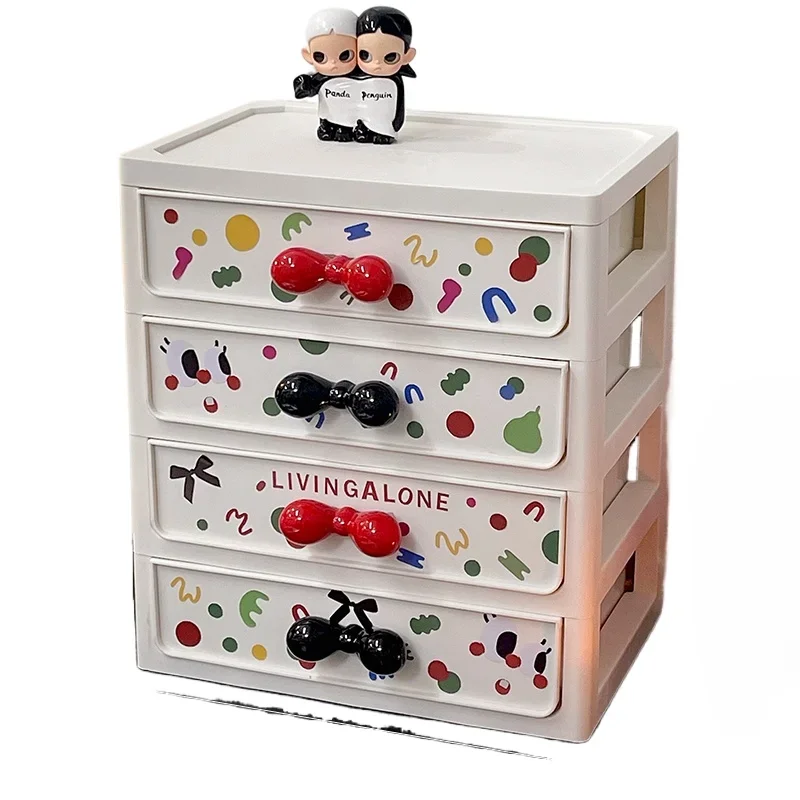 

*Premium Cosmetics Storage Box Desktop Drawer Lipstick Vanity Box Dresser Shelf