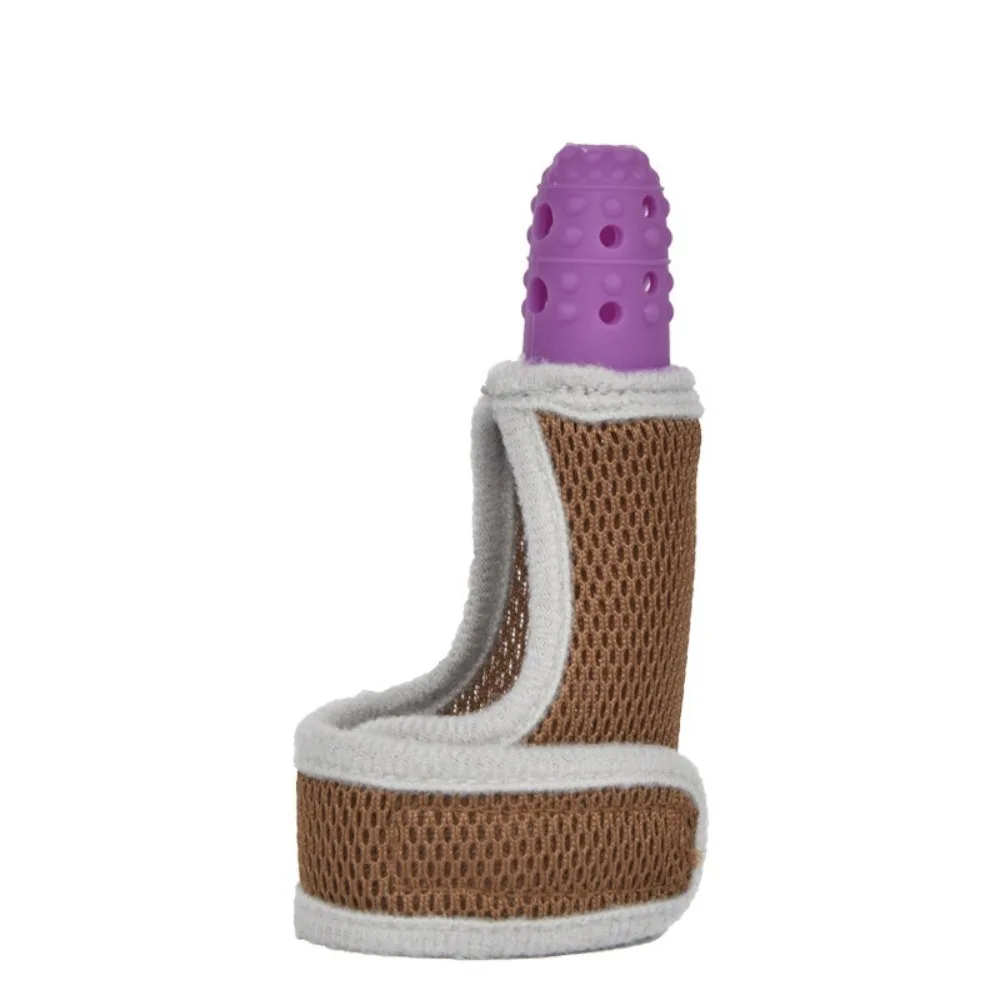 New Model Baby Silicone Teeth Grinding Finger Cover Breathable Thumb Cover Teether Child Anti Biting Hands Sensory Comfort