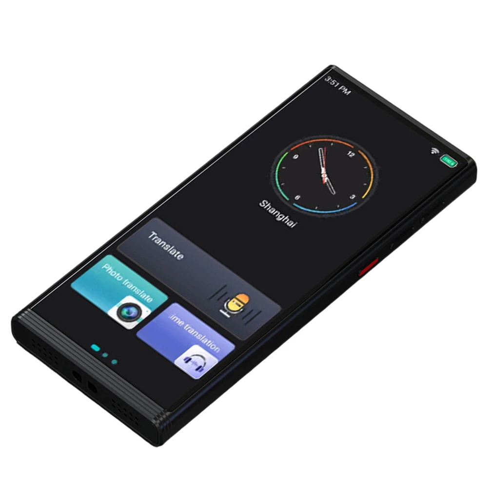 AI-Powered Translation Device Offering 138+ Language Support 8MP Camera for Document and Sign Translation Without Internet