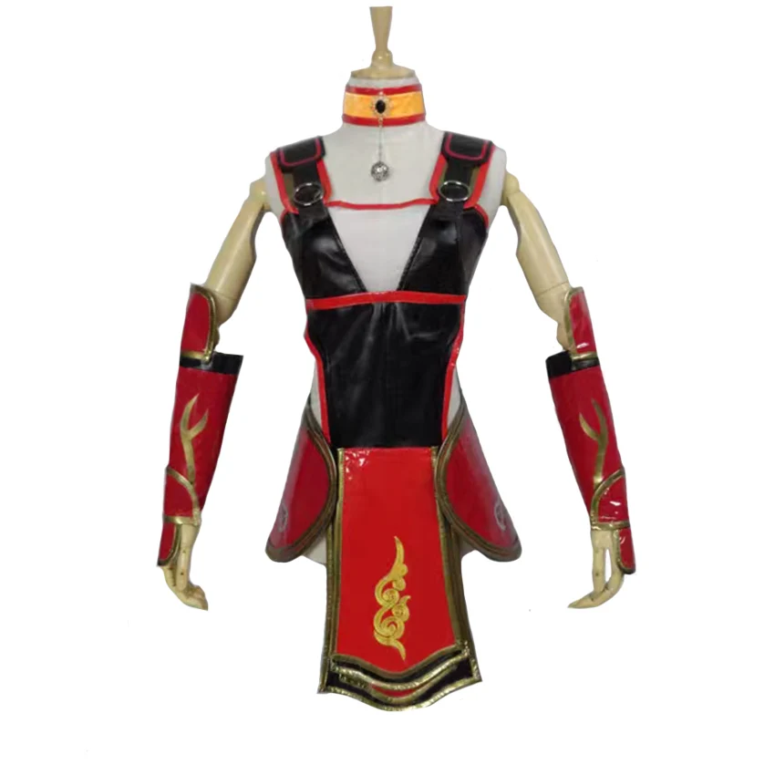 LOL Ahri the Nine-Tailed Fox Christmas Party Halloween Uniform Outfit Cosplay Costume Customize Any Size