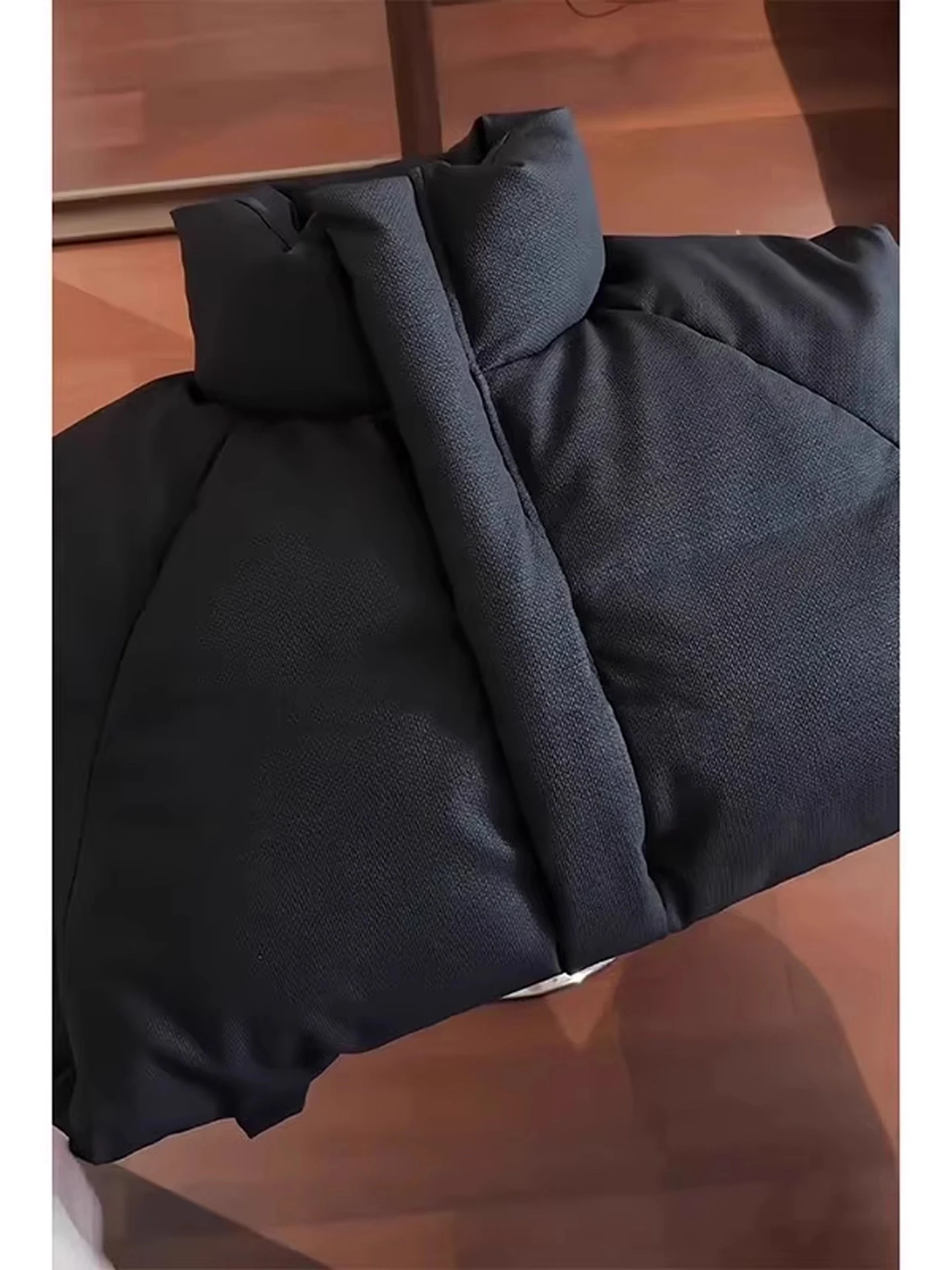 

Thiened парусиновая кожаная куртка мужская зимняя теплая верхняя одежда с воротником-стойкой антистатическое хлопковое пальто с капюшоном на молнии