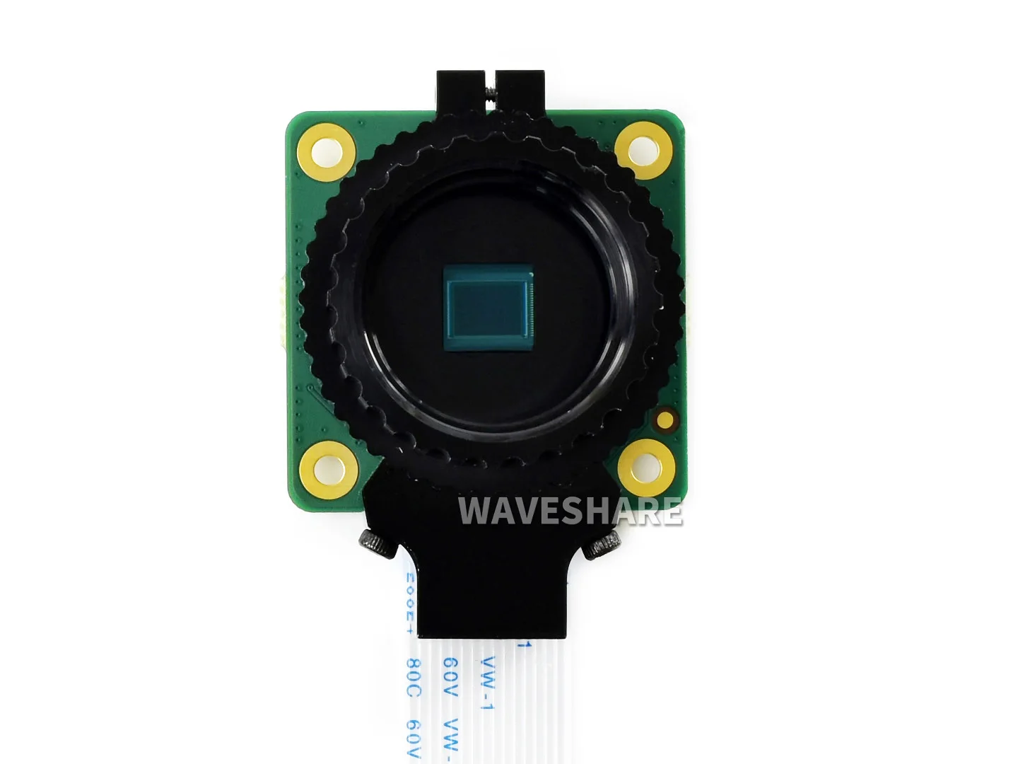 Raspberry Pi HQ Camera 12.3MP IMX477 Sensor with C/CS Mount Lens Support for Low Light Photography & Video