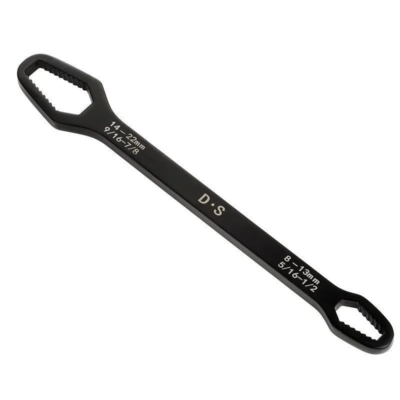 8-22mm Universal Torx Wrench Self-tightening Adjustable Glasses Wrench Board Double-head Torx Spanner Hand Tools for Factory