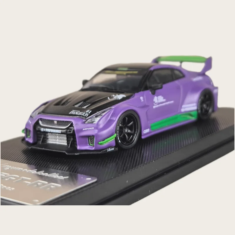 MC Diecast 1/64 Scale Nissan Alloy Model Cars Nissan LBWK GTR R35 GT Play Vehicles Toys for Boys Gift Original Box