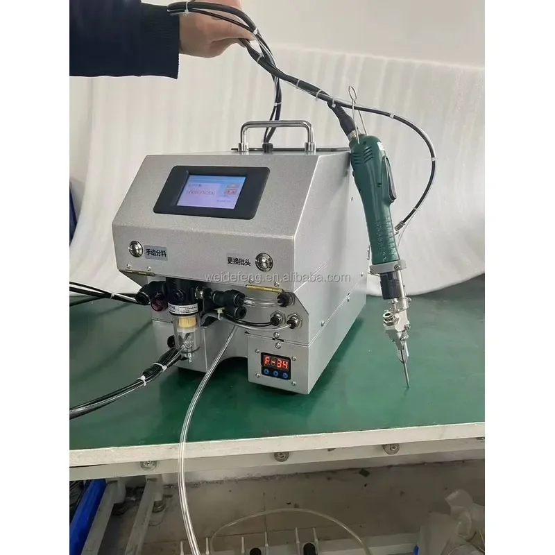 Handheld Electric Lock Screw Machine Stainless Steel Semi Automatic Screw Feeding Device Handheld Automatic Screwdriver