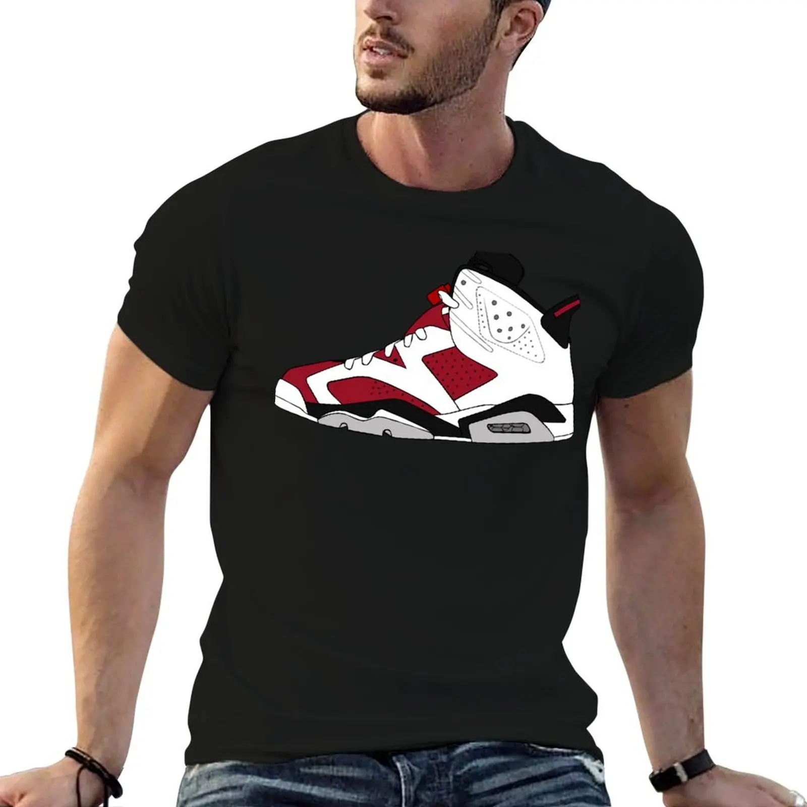 

J6 - Carmines T-Shirt Personalized t-shirt oversized luxury designer sweat mens graphic t-shirts pack