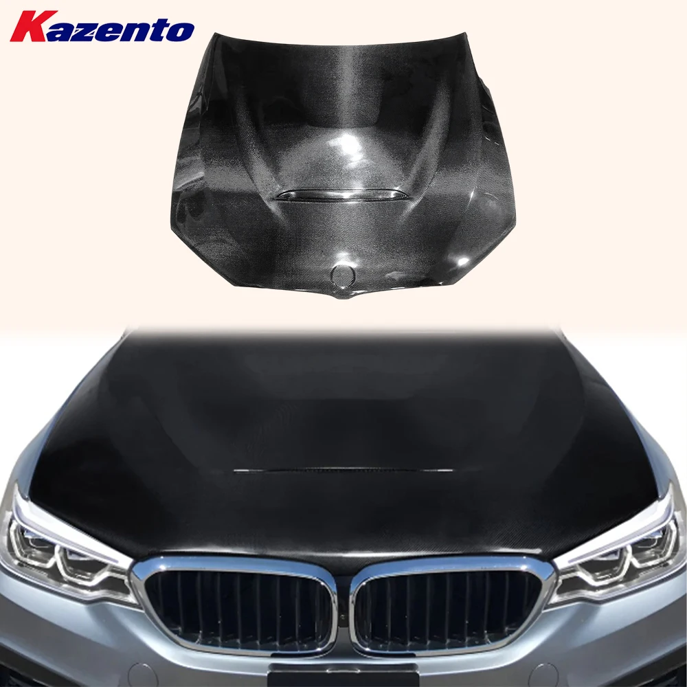 

Для BMW 5 серии G30 2018-2024 седан, карбоновый передний вентилируемый охлаждающий капот в стиле GTS (перевозка Ocean, выгодный, добро пожаловать в уголь)